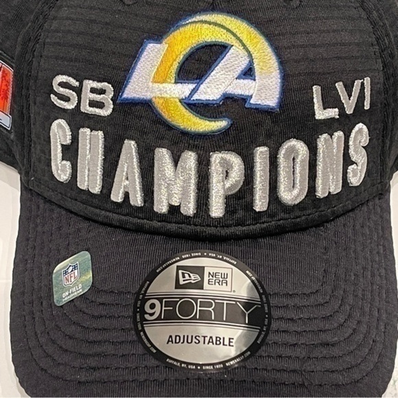 Los Angeles Rams‎ New Era Super Bowl LVI Champions Locker Room Trophy Hat NEW - Picture 4 of 12